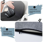 Ergonomic Lumbar Support Cushion for Office and Car Seating