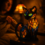 Whimsical LED Cat Night Light with Gentle Ambient Glow