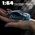 Compact 1:64 Scale Remote-Controlled Drift Car for Effortless Gliding