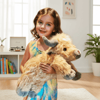 Adorable Highland Cow Plush Toy with Cozy, Rustic Appeal