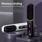 Portable Hair Straightener | USB Rechargeable with LCD Screen | Ceramic and Ionic Technology