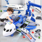 Exploration Playset with Airplane and Vehicles for Imaginative Kids