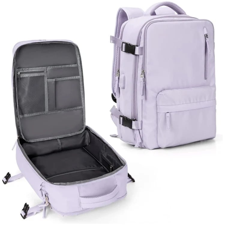 35L Women's Travel Backpack | Waterproof with USB Port | Anti-Theft Features & Shoe Compartment | Perfect for Hiking, Daily Use & Travel