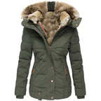 Women's Warm Long Winter Jacket | Fleece