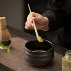 4-Piece Matcha Tea Set with Bamboo Whisk | Perfect for Traditional Tea Ceremony